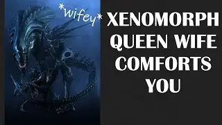 ASMR **V** Xenomorph Queen Wife comforts you 