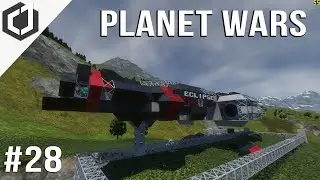 Space Engineers | PLANET WARS EP 28 | Eclipse!