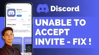 Unable To Accept Invite On Discord !