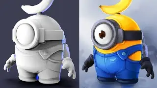 How I use 3D model for 2D arts | Artalasky