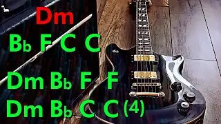 Dm Epic Rock Guitar Backing Track for Shredding Solos