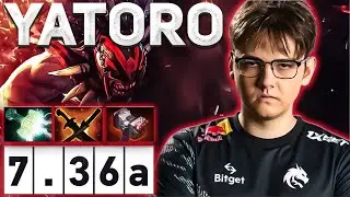 YATORO SHOWS SKILL ON BLOODSEEKER | DOTA 2 BLOODSEEKER 7.36a