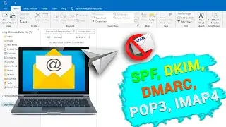 How to Add DNS Records - SPF, DKIM, DMARC - and Configure POP3 and IMAP4 Mail Protocols