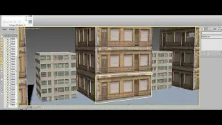 Tutorial on Modeling a LowPoly Buildings for Games in 3dsmax.