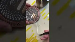 Наклейка нестираемой наклейки UV DTF на медаль