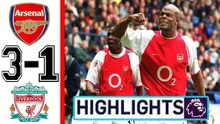 Arsenal vs Liverpool 3-1 ● Gоals & Hіghlіghts ● Premier League 2004 / 2005