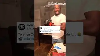 Terence Crawford SPARS Family Friend 😂