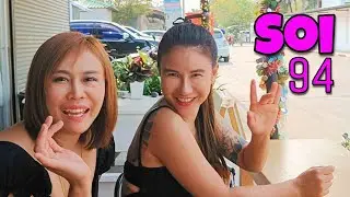 Hua Hin Soi 94 massage street and bars, March 2023 