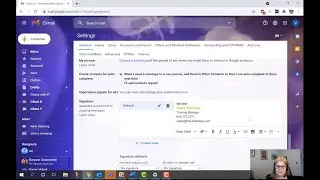 How to create a Gmail signature
