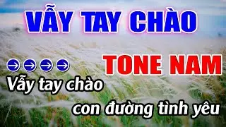 Vẫy Tay Chào Karaoke Tone Nam ( Gm ) Karaoke Lâm Beat - Beat Mới