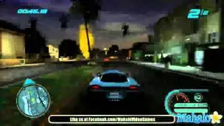 Midnight Club Los Angeles Walkthrough - Rooftop Parking Garage - Wager Match 2