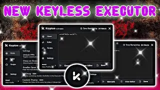Roblox New Keyless EXECUTOR Krypton | Mobile Support