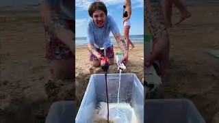 Beach Prank On a Girlfriend