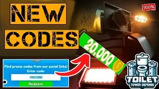 🎇Hurry Up🎇JANUARY - NEW UPDATE CODES - TOILET TOWER DEFENSE 2024 - TOILET TOWER CODE ROBLOX