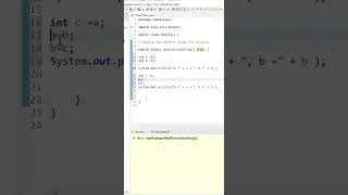 swapping two numbers using 3rd variable in Java eclipse 