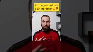 Никогда не работай в гос. структуре // Марко Бондаренко