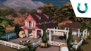 RED BARN | The Sims 4 Horse ranch expansion pack