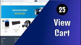 Next13 Fullstack E-Commerce 🛒 - 25 View Cart | React.js & Typescript 🔥