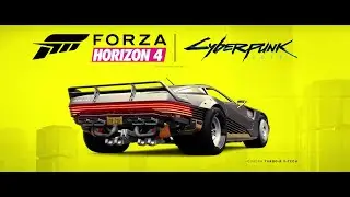 Forza Horizon 4 cyberpunk 2077 car!