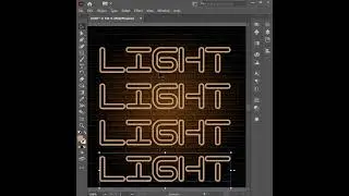 Neon Glow Text Effect in Adobe Illustrator