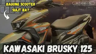 KAWASAKI BRUSKY 125 2024 | BAGONG SCOOTER NASA MAGKANO?