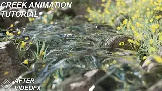 Blender Mantaflow: babbling brook tutorial
