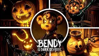 Bendy and the Dark Revival: Ink Demon's Eve - ALL Secrets & BATIM Halloween (Update Showcase)