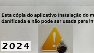 RESOLVIDO ! Esta cópia do aplicativo instalação do macos Mojave  está danificada e não pode ser....