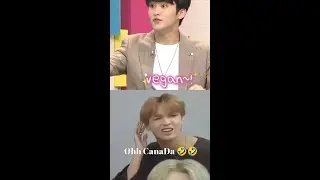 Mark lee English Accent & Haechan Ohh Canada Reaction ( NCT dream funny moments )
