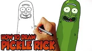 How to Draw Pickle Rick from Rick and Morty Step by Step