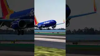 X-PLANE 12 | B737-800 | LANDING AT JFK/ KJFK #xplane12 #b737 #shorts