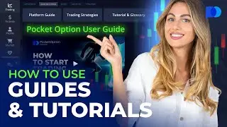 How To Use Guides & Tutorials | How to Trade on Pocket Option | Trading Tutorial