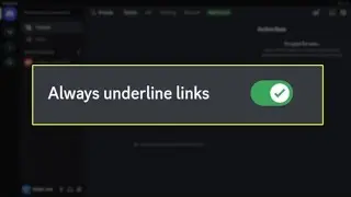 Make Discord Underline Links