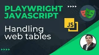 Playwright with Javascript | How to Handle WebTable/Pagination Table| Part 19