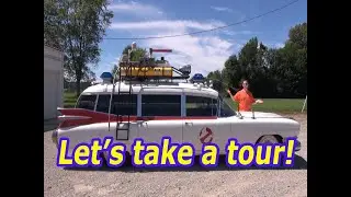 Ecto-1 UNLOCKED! Full Tour of the Ghostbusters Car!