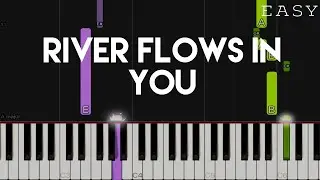 River Flows In You - Yiruma | EASY Piano Tutorial