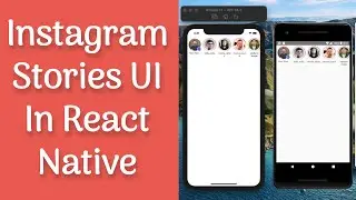 #74 React Native Instagram Stories UI