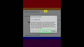 How to Turn Off BitLocker