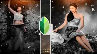 Snapseed Creative Photo Editing | Snapseed Back Effect | Snapseed Photo Editing 2021