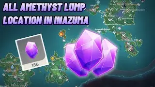 All Amethysts Lump Location In Inazuma Full Guide [Genshin Impact]