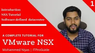 VMware NSX - Introduction to NSX course and Software defined datacenter elements