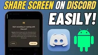 (2024) How To Share Screen On Discord Mobile - Full Guide
