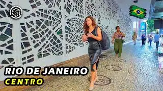 RIO DE JANEIRO DOWNTOWN 🇧🇷 Brazil, 2024【 4K UHD 】