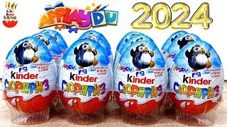 Kinder СЮРПРИЗ ApplayDu 2024! Игрушки, Новая Серия?! Surprise unboxing