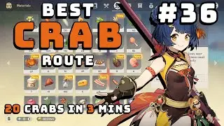 Best and Easiest Crab Route | Genshin Impact #36