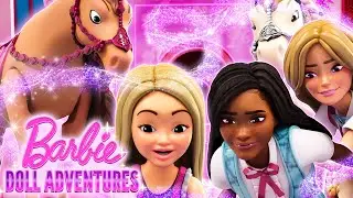 Barbie Doll Adventures | Barbie and Barbie's "YES DAY" With Their Horses! 🐴 🐴✨ | S2 E3