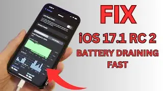 iOS 17.1 RC 2 Battery draining very fast (Fixed) !! iOS 17.1 RC 2 battery review