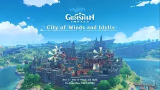Mondstadt Chapter [OST] ▢ 3 [CD]s: City of Winds and Idylls [GENSHIN IMPACT]
