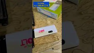 Zong 4G Bolt Unlock | 4G Wifi USB | Parcel Dispatch