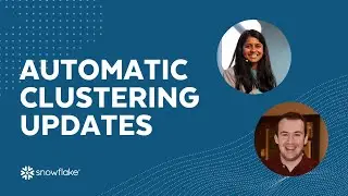 [LIVE] Automatic Clustering Updates